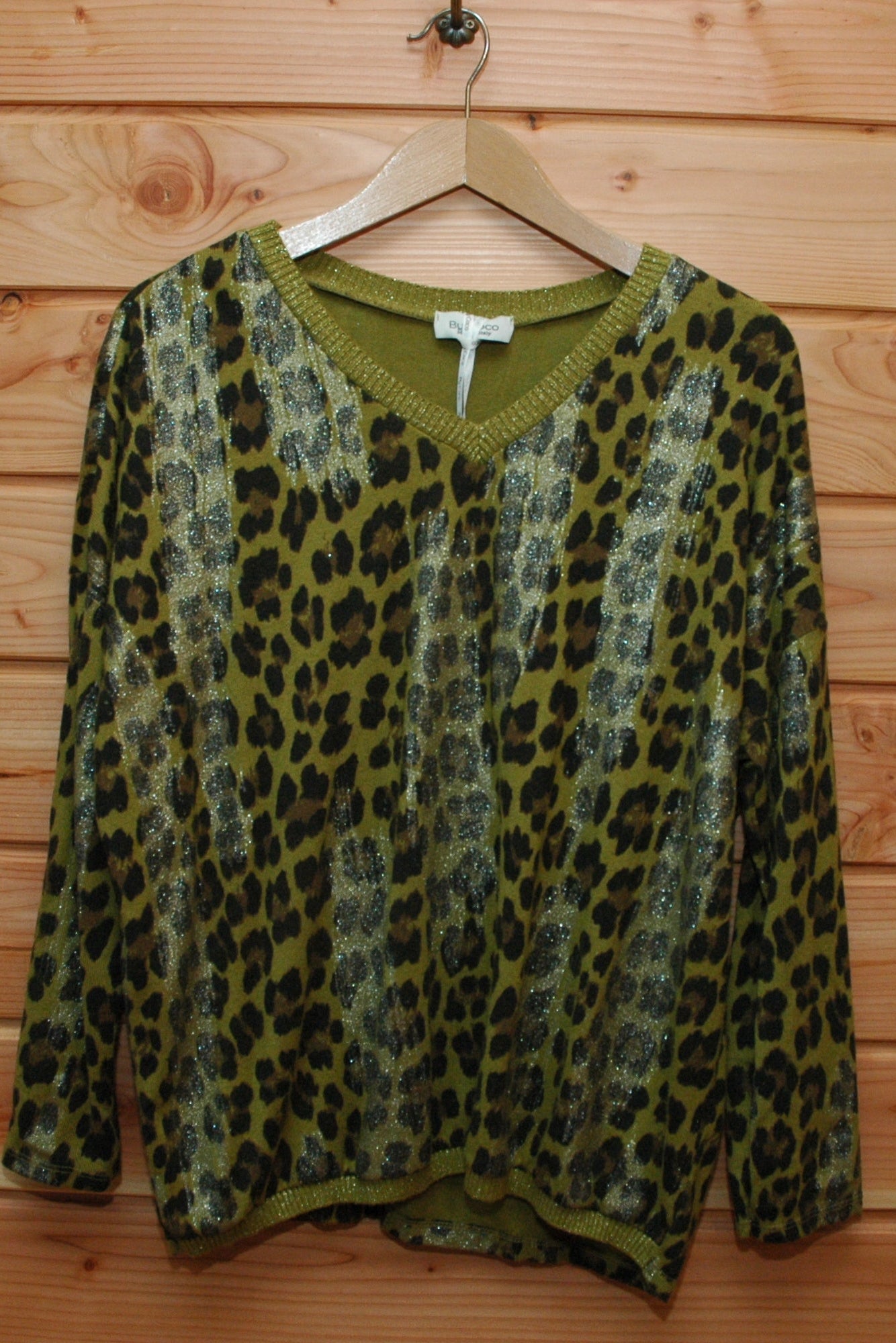 T-shirt léopard taille unique