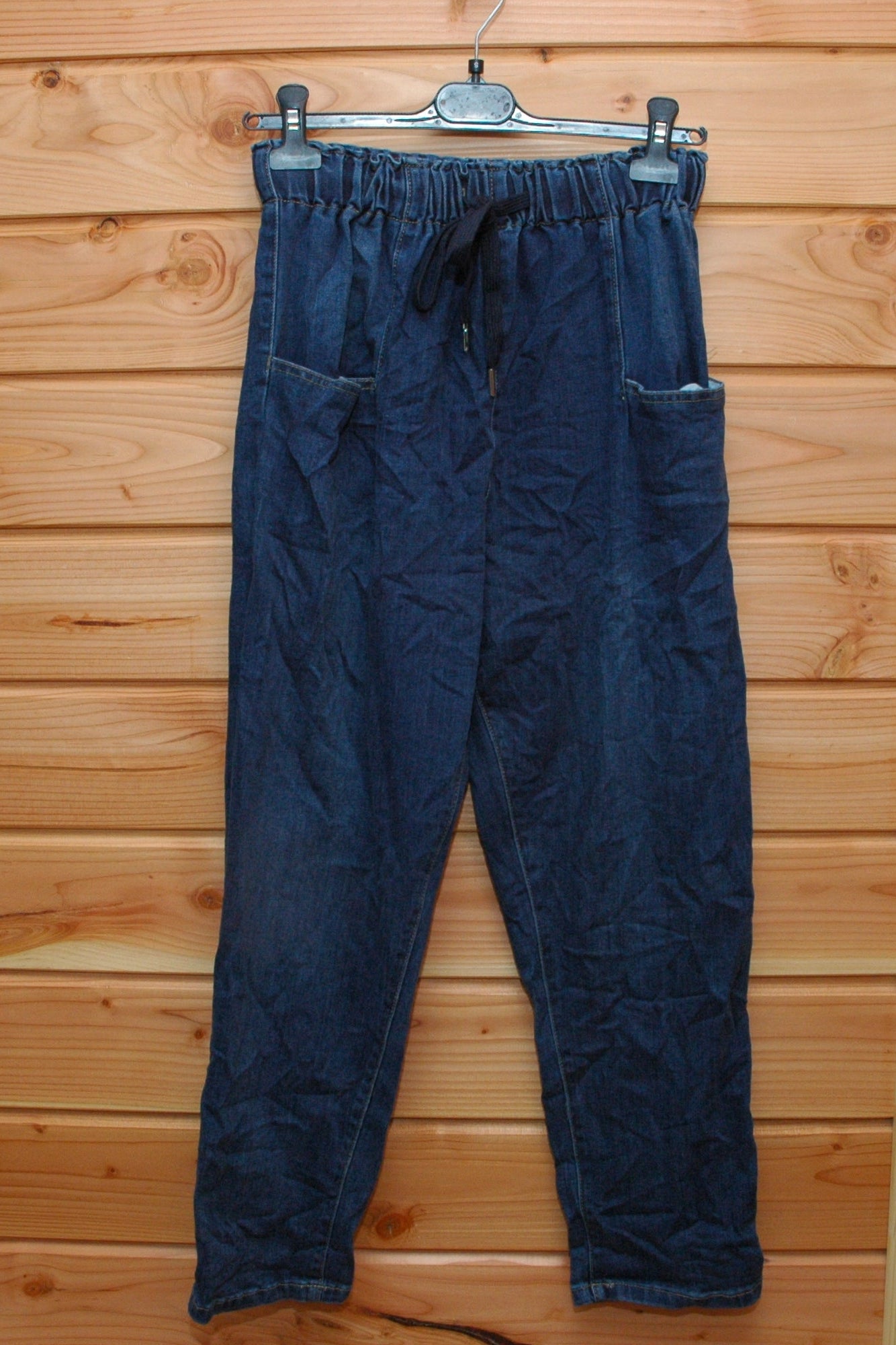 Pantalon fluide cordon taille unique