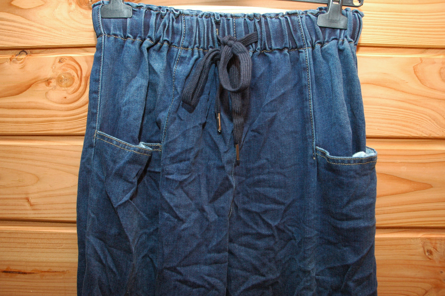 Pantalon fluide cordon taille unique