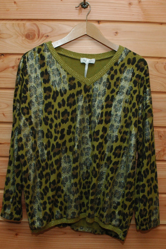 T-shirt léopard taille unique