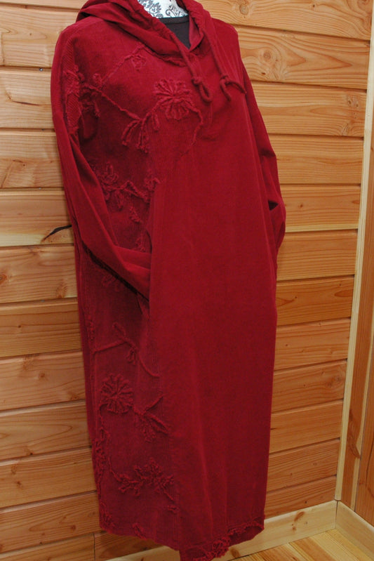 Robe en velours taille unique