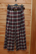 Pantalon à carreaux