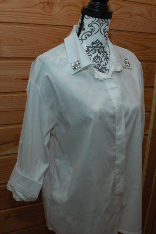 Chemisier détail col étoile