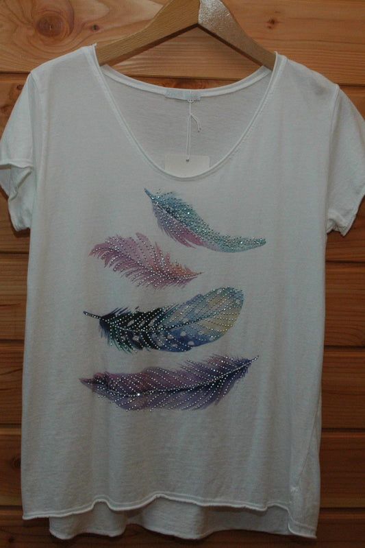 T-shirt plumes